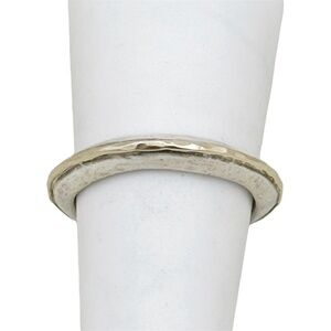 YAM 14k gold sterling silver band ring - GM118